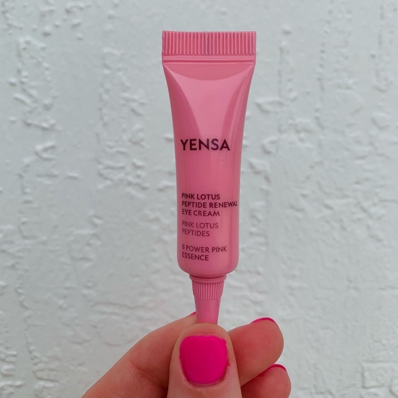 Yensa Other - YENSA BEAUTY Pink Lotus Peptide Renewal Eye Cream woman’s skincare new mini size
